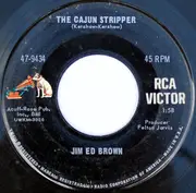 7inch Vinyl Single - Jim Ed Brown - Cajun Stripper