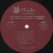 LP - Jimi Hendrix And Lonnie Youngblood - Two Great Experiences - Together