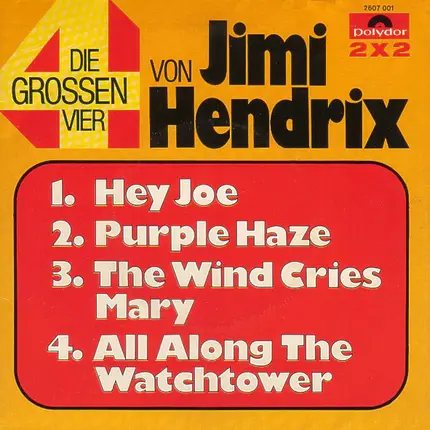 Jimi Hendrix - Die Grossen Vier Von Jimi Hendrix