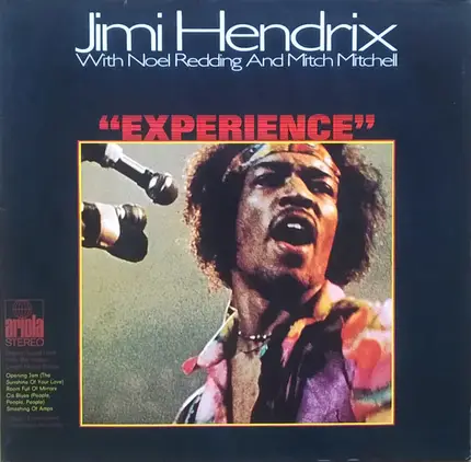 Jimi Hendrix With Noel Redding And Mitch Mitchell - "Experience"