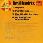 2x7inch Vinyl Single - Jimi Hendrix - Die Grossen Vier Von Jimi Hendrix - Gatefold Sleeve