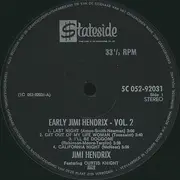 LP - Jimi Hendrix - Early Jimi Hendrix, Vol. 2