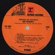 LP - Jimi Hendrix - Hendrix In The West