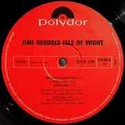 LP - Jimi Hendrix - Isle Of Wight