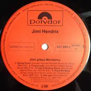 LP - Jimi Hendrix - Jimi Plays Monterey (Original Motion Picture Sound Track)