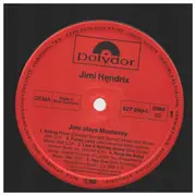 LP - Jimi Hendrix - Jimi Plays Monterey