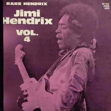 Jimi Hendrix - Rare Hendrix Vol. 4
