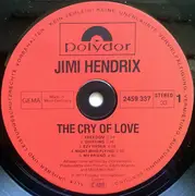 LP - Jimi Hendrix - The Cry Of Love