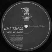 12inch Vinyl Single - Jimi Tenor - Take Me Baby