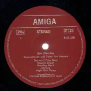LP - Jimi Hendrix - Amiga-Edition - red labels