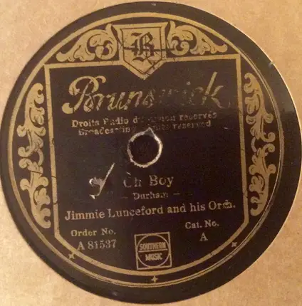 Jimmie Lunceford And His Orchestra - Oh Boy / Charmaine