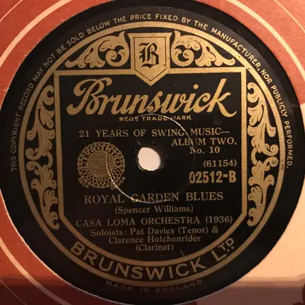 Jimmie Lunceford And His Orchestra / Casa Loma Orchestra - Stomp It Off / Royal Garden Blues