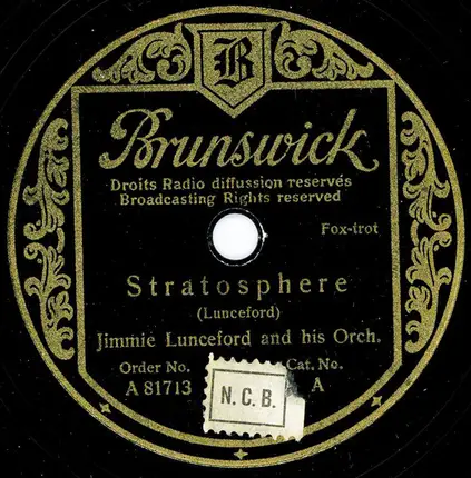 Jimmie Lunceford And His Orchestra - Stratosphere / Rhythm Is Our Business