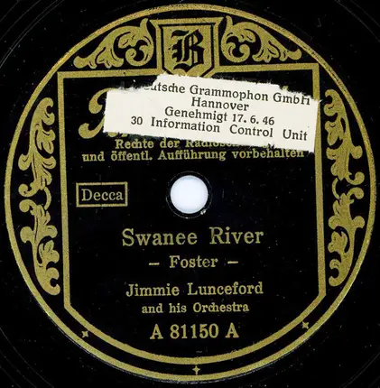 Jimmie Lunceford And His Orchestra - Swanee River / The Best Things In Life Are Free