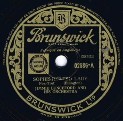 Jimmie Lunceford And His Orchestra - Sophisticated Lady / Mood Indigo