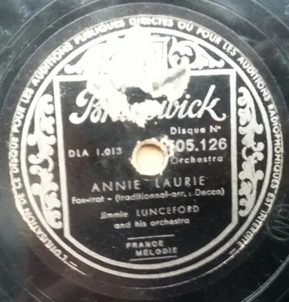 Jimmie Lunceford And His Orchestra - Annie Laurie / Frisco Fog