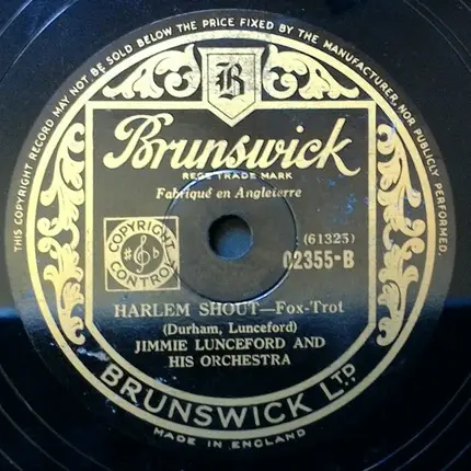 Jimmie Lunceford And His Orchestra - I Can't Escape From You / Harlem Shout