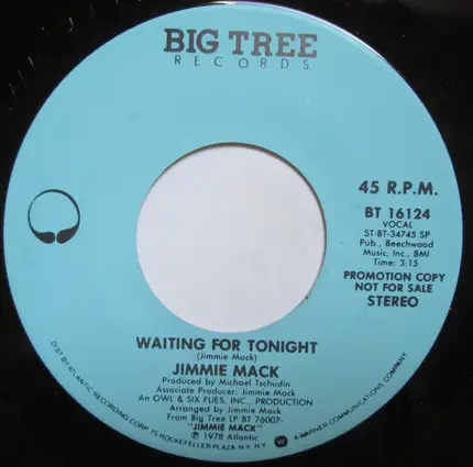 Jimmie Mack - Waiting For Tonight