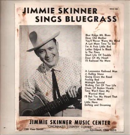 Jimmie Skinner - Sings Bluegrass