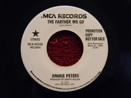 Jimmie Peters - The Farther We Go