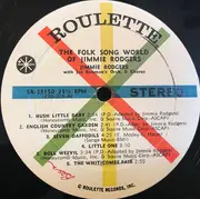 LP - Jimmie Rodgers - The Folk Song World Of Jimmie Rodgers