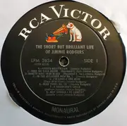 LP - Jimmie Rodgers - The Short But Brilliant Life Of Jimmie Rodgers - Mono