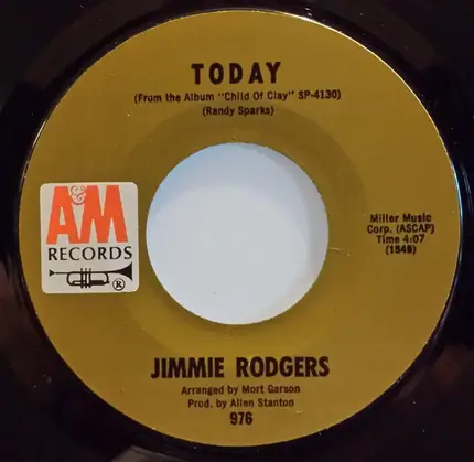 Jimmie Rodgers - Today / The Lovers