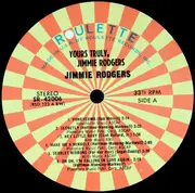 LP - Jimmie Rodgers - Yours Truly, Jimmie Rodgers