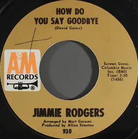 Jimmie Rodgers - How Do You Say Goodbye