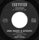 7inch Vinyl Single - Jimmie Rodgers, Dwight Butcher - Jimmie Rodgers In Retrospect