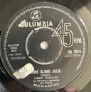 7inch Vinyl Single - Jimmie Rodgers , Joe Reisman And His Orchestra And Chorus - Come Along Julie - Company Sleeve
