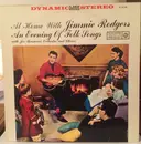 LP - Jimmie Rodgers With Joe Reisman And His Orchestra And Chorus - At Home With Jimmie Rodgers - An Evening Of Folk Songs