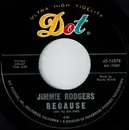 7inch Vinyl Single - Jimmie Rodgers - Because