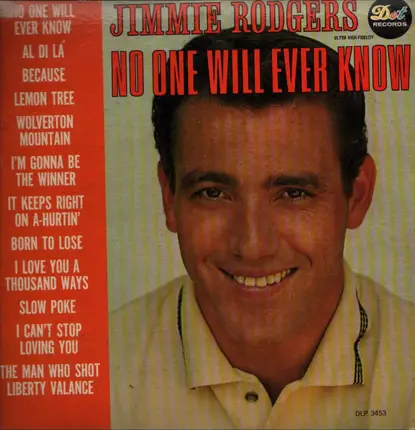 Jimmie Rodgers - No One Will Ever Know