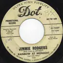 7inch Vinyl Single - Jimmie Rodgers - Rainbow At Midnight