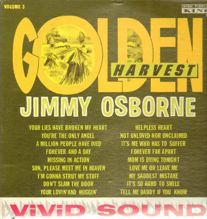 Jimmy Osborne - Golden Harvest, Volume 3