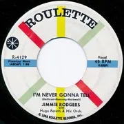 7inch Vinyl Single - Jimmie Rodgers - Because You're Young