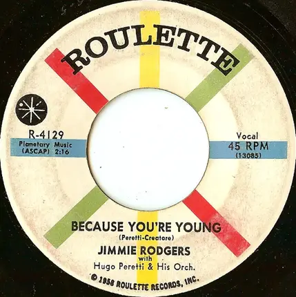 Jimmie Rodgers - Because You're Young