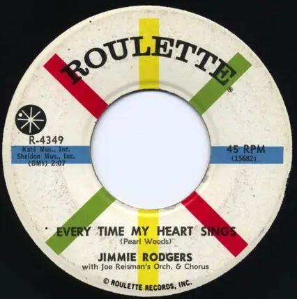 Jimmie Rodgers - I'm On My Way / Every Time My Heart Sings