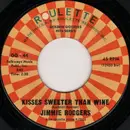 7inch Vinyl Single - Jimmie Rodgers - Kisses Sweeter Than Wine / Honeycomb