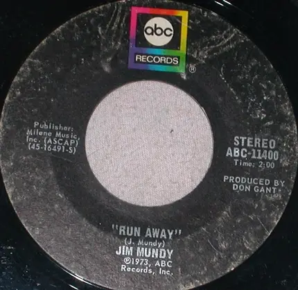 Jim Mundy - The River's Too Wide / Run Away