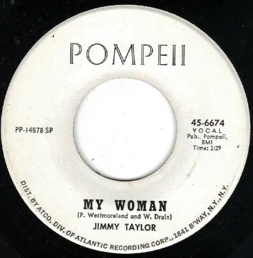 Jimmy Taylor - At The Crossroads / My Woman