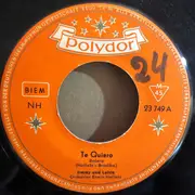7inch Vinyl Single - Jimmy Und Lolita - Te Quiero / Stern Von Napoli