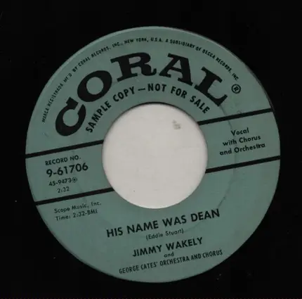 Jimmy Wakely - Giant / His Name Was Dean