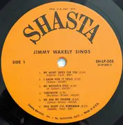 LP - Jimmy Wakely - Jimmy Wakely Sings - Mono