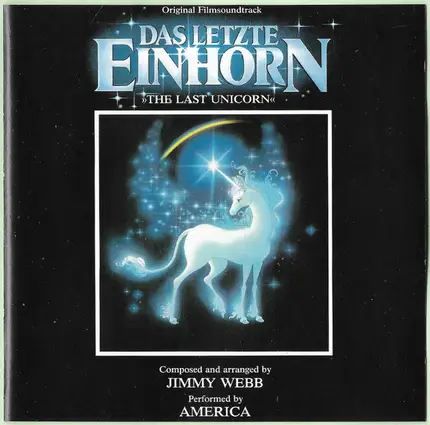 Jimmy Webb - Das Letzte Einhorn = The Last Unicorn (Original Filmsoundtrack)
