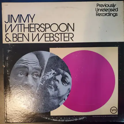 Jimmy Witherspoon & Ben Webster - Previously Unreleased Recordings