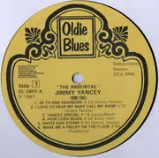 LP - Jimmy Yancey - 'The Immortal' Jimmy Yancey 1898-1951