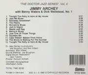 CD - Jimmy Archey's Band - Jimmy Archey's Band From Jimmy Ryans, W. 52nd St. No. 1. 1951-1952. - Mono