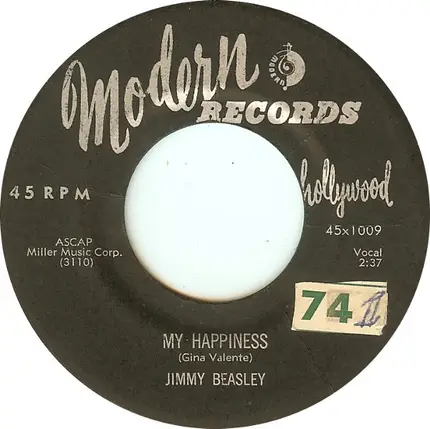 Jimmy Beasley - My Happiness / Jambalaya